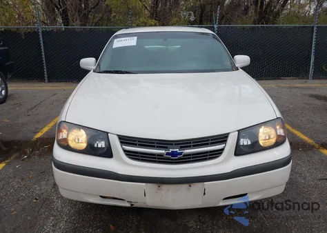 2004 Chevrolet Impala из США, поврежденный, VIN 2G1WF52E549107712